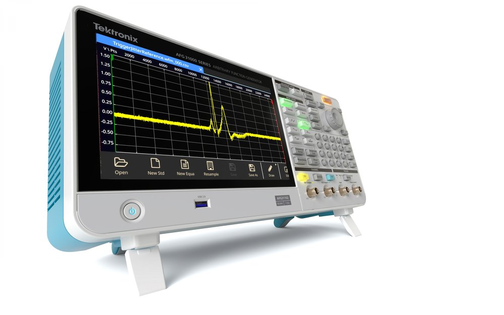 RS Components launches pioneering AFGs from Tektronix with 9-inch touchscreen, waveform creation, sequencing and realtime monitoring